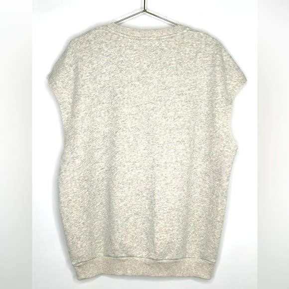 Wear It To Heart - Chelsea Sleeveless Sweatshirt in Oatmeal - S (REVOLVE) - Picture 6 of 9